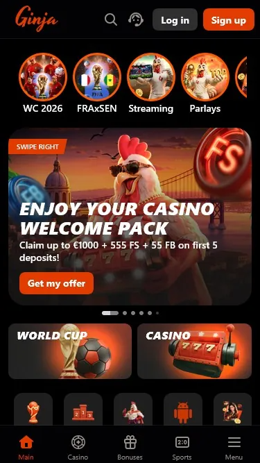 espelho do casino ginja